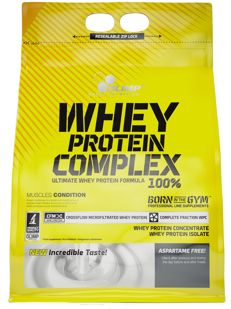 Olimp Nutrition, Whey Protein Complex 100%, Strawberry (EAN 5901330044496) - 2270g