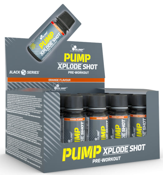 Olimp Nutrition, Pump Xplode Shot, Orange - 20 x 60 ml.