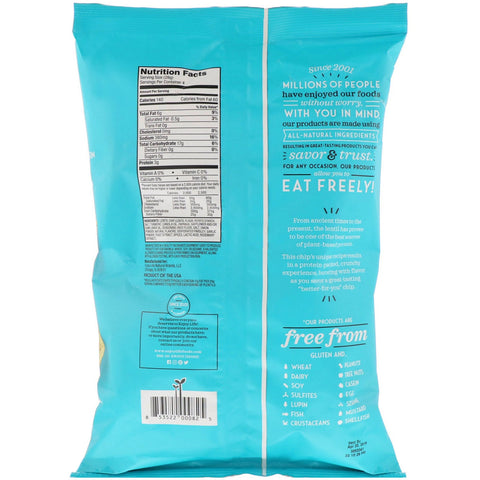 Nyd Life Foods, lette og luftige linsechips, hvidløg og parmesan smag, 4 oz (113 g)