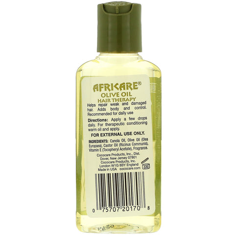 Cococare, Africare, Terapia capilar con aceite de oliva, 2 fl oz (60 ml)