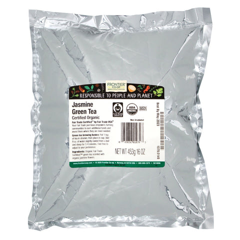 Frontier Natural Products, Jasmine Green Tea, 16 oz (453 g)