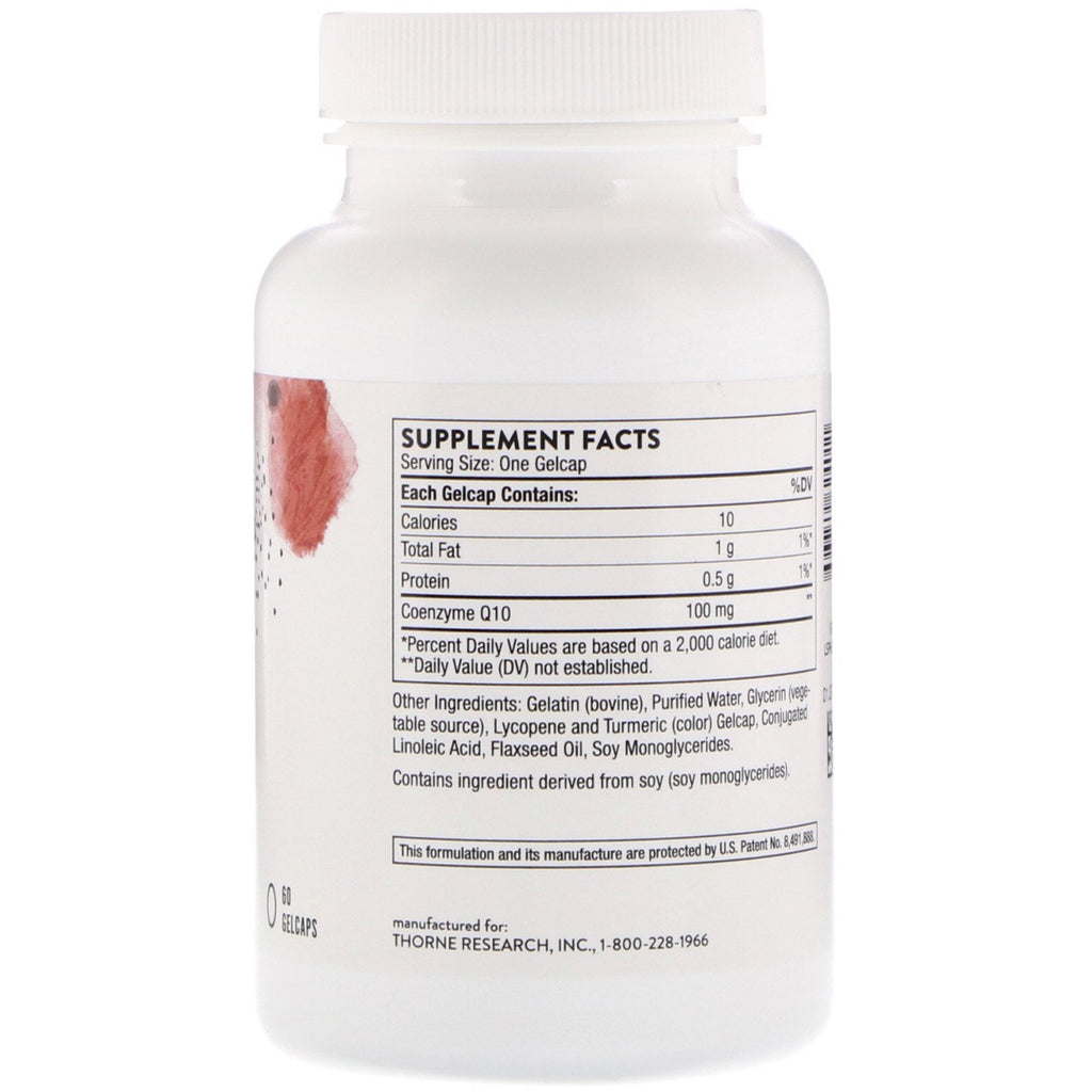 Thorne Research, Q-Best 100, 60 cápsulas de gel