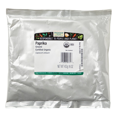 Frontier Natural Products, pimentón molido, 16 oz (453 g)