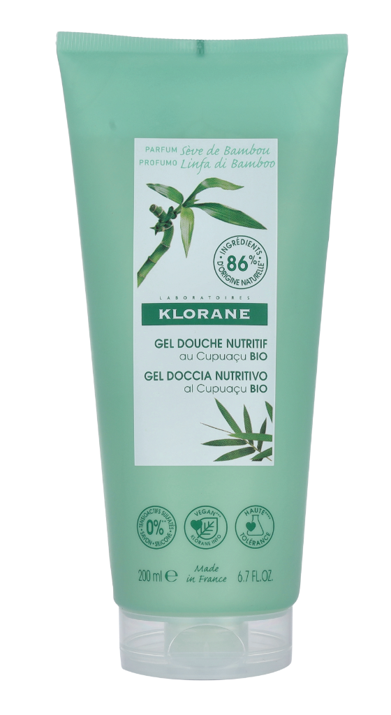 Klorane Shower Gel - Bamboo 200 ml