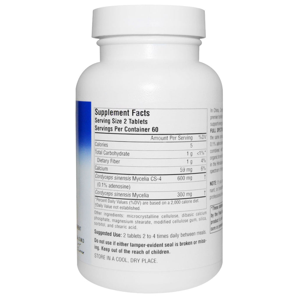 Planetary Herbals, Cordyceps 450, Full Spectrum, 450 mg, 120 Tablets