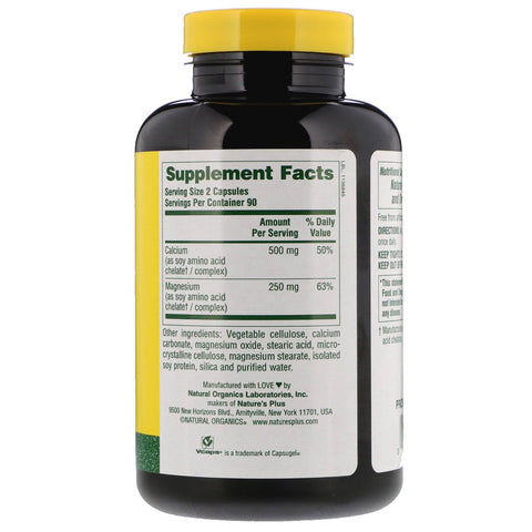 Nature's Plus, Cal/ Mag Caps, 180 Vegetarian Capsules