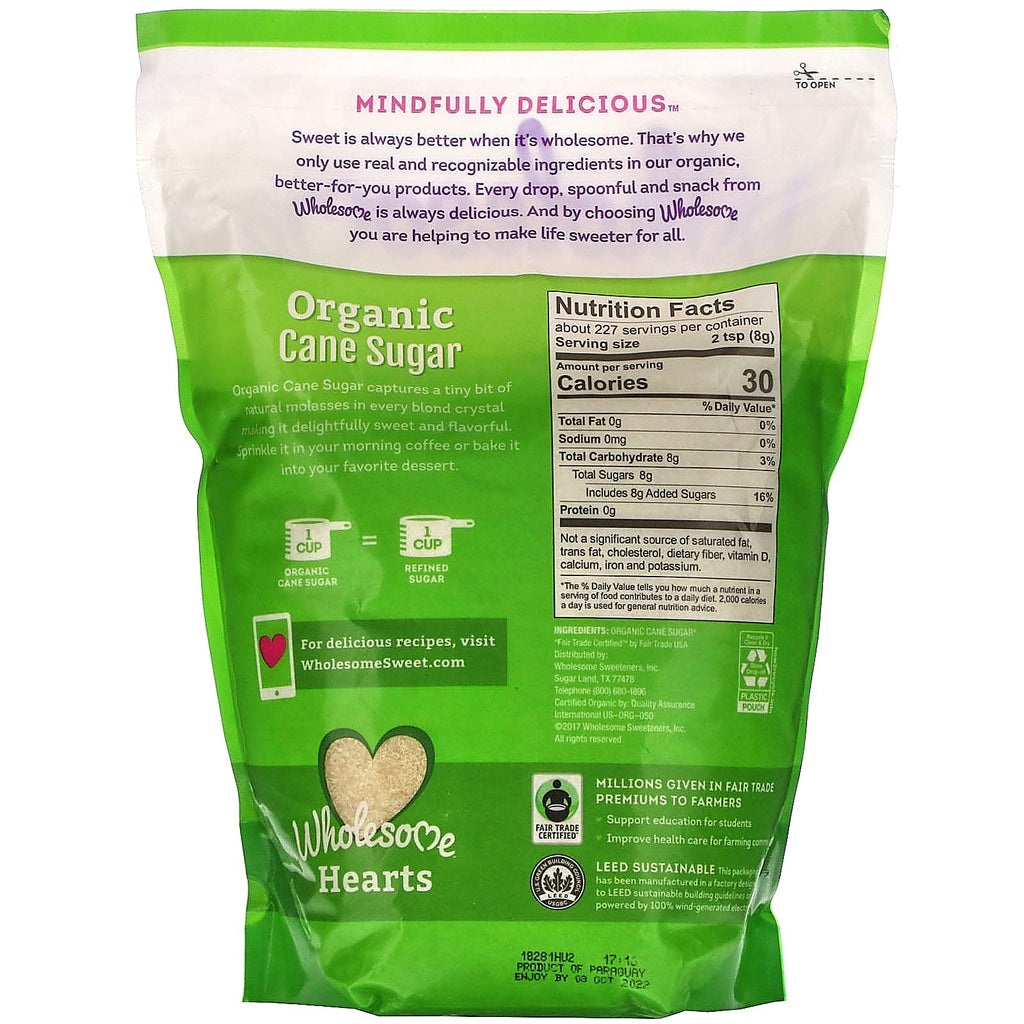 Sundt, rørsukker, 4 lbs (1,81 kg)
