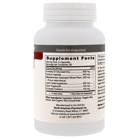 D'adamo, Deflect, Lectin Blocking Formula, The Blood Type Diet 0, 120 Vegetarian Capsules