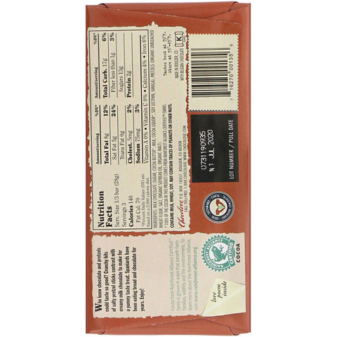 Chocolove, kringle i mælkechokolade, 30 % kakao, 2,9 oz (83 g)