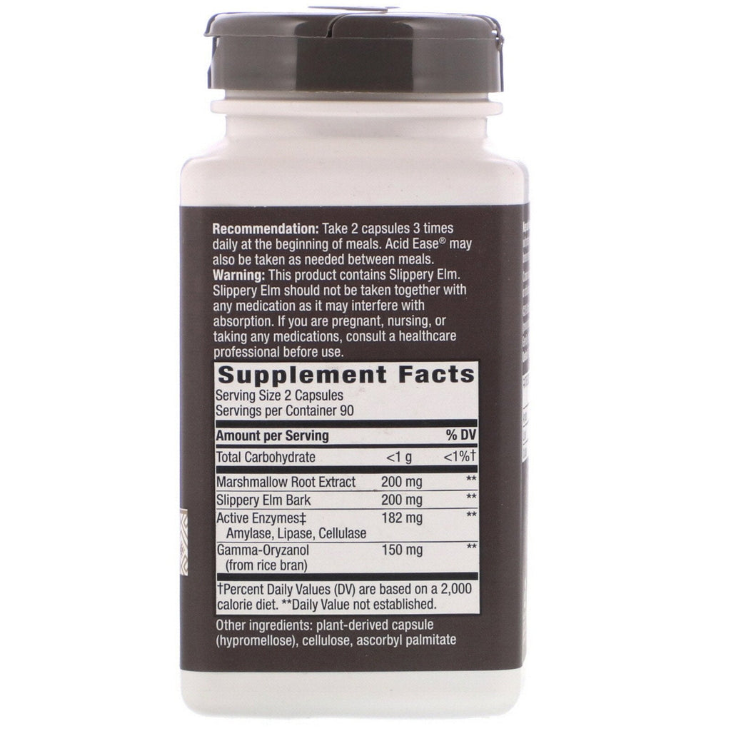 Nature's Way, Acid Ease, Digestion Formula, 180 Vegan Capsules