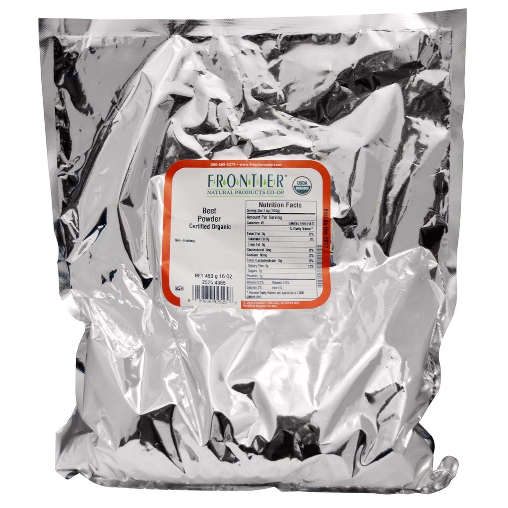 Frontier Natural Products, remolacha en polvo, 16 oz (453 g)