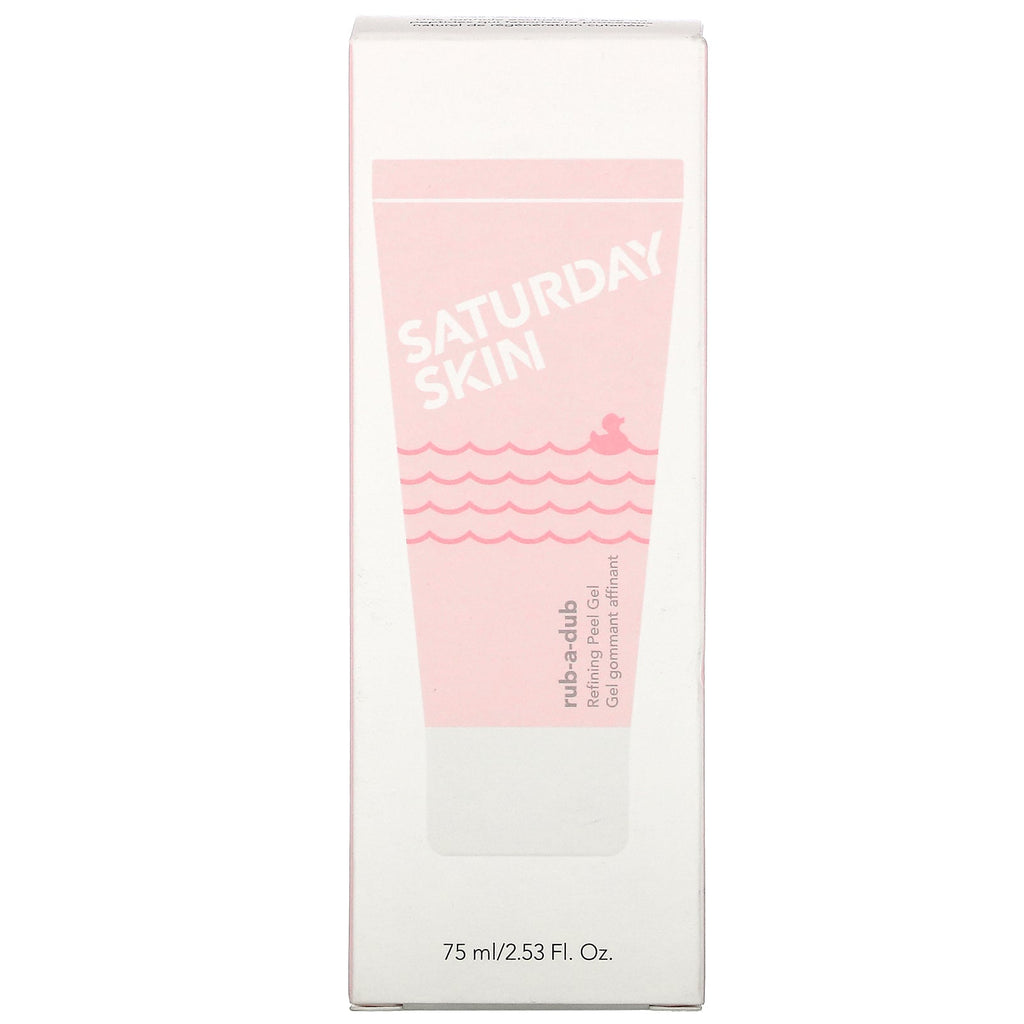 Saturday Skin, Rub-a-Dub, Refining Peel Gel, 2.53 fl oz (75 ml)