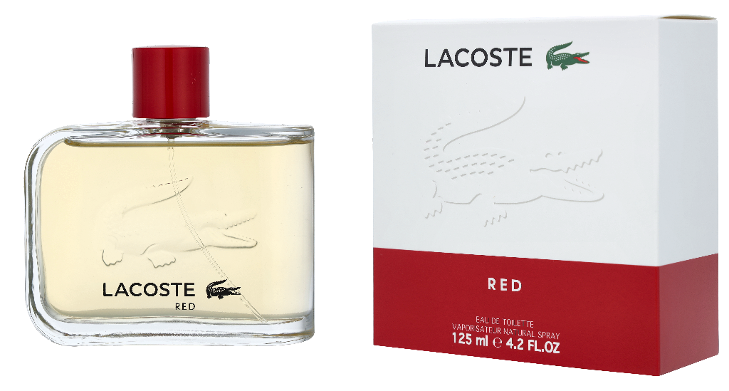 Lacoste Red Pour Homme Edt Spray 125 ml