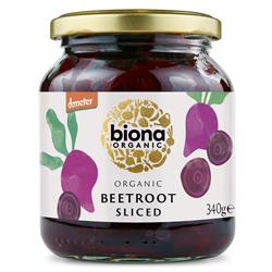 Biona Biona Organic Sliced Beetroot 340g