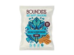 Boundless Sea Salt & Cider Vinegar Activated Chips 23g