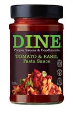 DINE in with Atkins and Potts DINE Tomato & Basil Pasta Sauce 350g