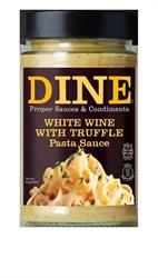 DINE in with Atkins and Potts DINE White Wine & Truffle Pasta Sauce 350g