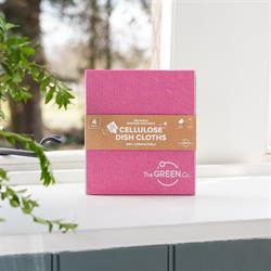The Green Co Cellulose Dish Cloths | Pack of 4
