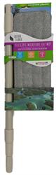 Greener Cleaner Telescopic Handle Microfibre Flat Mop - cream 1 Unit