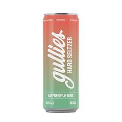 Gullies Hard Seltzer Hard Seltzer Raspberry & Mint 330ml | 4.2% ABV