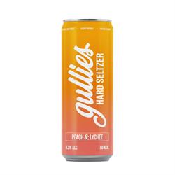 Gullies Hard Seltzer Gullies Hard Seltzer Peach & Lychee 330ml | 4.2% ABV
