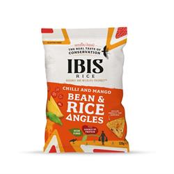 Ibis Rice Organic Bean & Rice Angles Chilli & Mango 120g