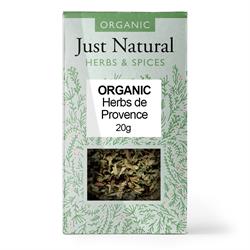 Just Natural Herbs Organic Herbes De Provence (Box) 20g