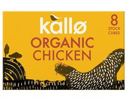 Kallo Kallo Organic Chicken Stock Cubes 88g