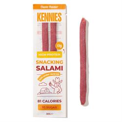 Kennies FREE Kennies Classic High Protein Salami Snack 30g Gluten Free 30g