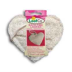 LoofCo LoofCo Bath-Time loofah heart shape plastic free