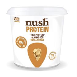 Nush Nush Protein Vanilla Fudge Almond M*lk Yog 350g