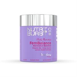 Nutriburst Fembalance Vegan Sugar-Free 60 Gummies