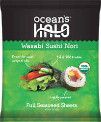 Ocean's Halo Ocean's Halo Wasabi Sushi Nori 12g