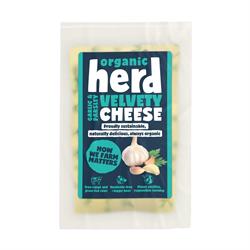 Organic Herd Organic Herd Garlic & Parsley Velvety Cheese 150g