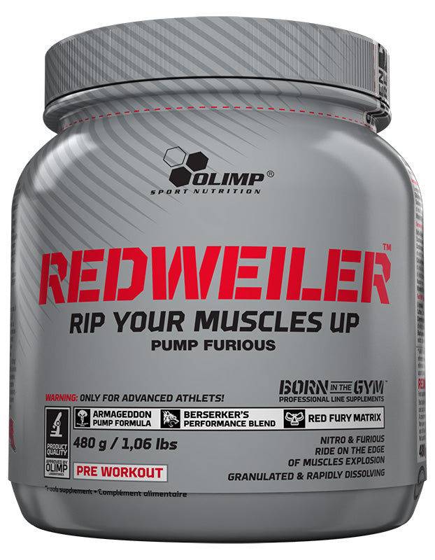 Olimp Nutrition, RedWeiler, Blueberry Madness - 480g