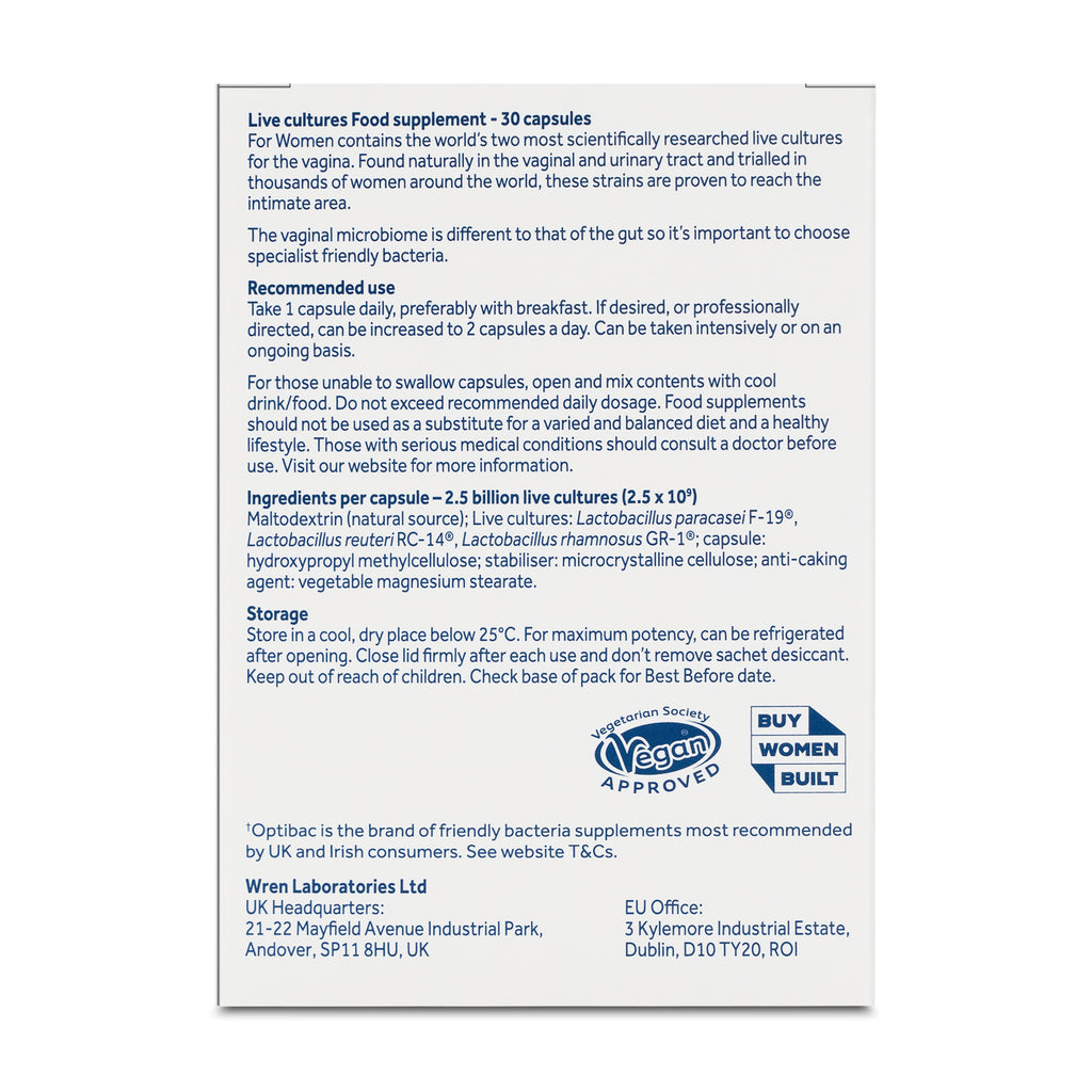 Optibac Probiotics For women 30 capsule