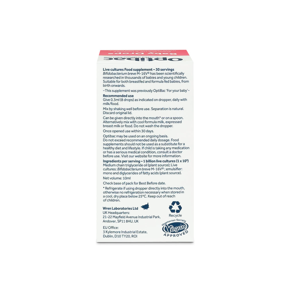 Optibac Probiotics Baby Drops 10ml