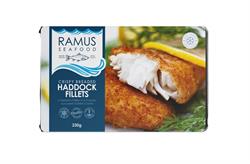 Ramus Seafood Ramus Seafood Frozen Crispy Breaded Haddock 240g