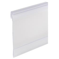 Retail Support 3inch x3inch Shelf Talker with Hinge for Scanning Rail