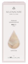 Selenacare Menstrual undies HIPSTER Nude Size M