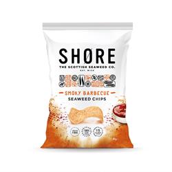 Shore Scottish Seaweed Seaweed Chips - Smoky Barbeque - 80g