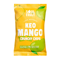 Soul Fruit Freeze Dried Mango Crisps 20g