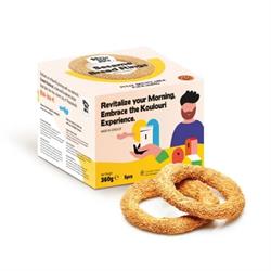 Seven Ate Nine Koulouri from Thessaloniki 5 Pieces 360g
