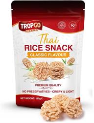 Tropgo Foods Thai Rice Snack Classic 180g