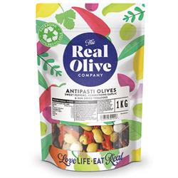 The Real Olive Company Antipasti & Mixed Olives 1kg