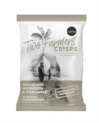 Two Farmers Crisps Two Farmers Woodland Mushroom & Wild Garlic Crisps 40g