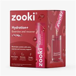 Zooki Electrolytes+ Exercise & Recover Cherry 30 Sachet