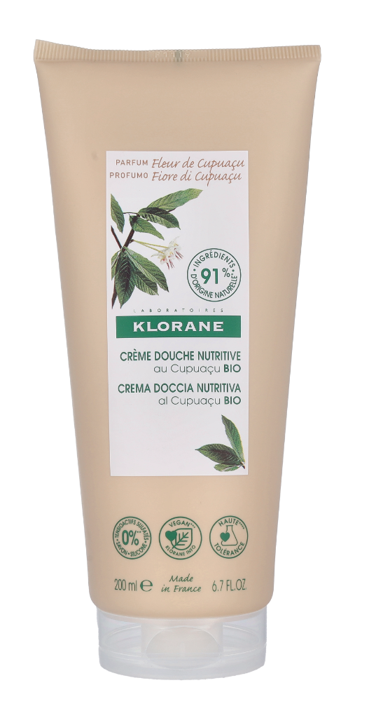 Klorane Brusecreme Med Økologisk Cupuacu Blomst 200 ml
