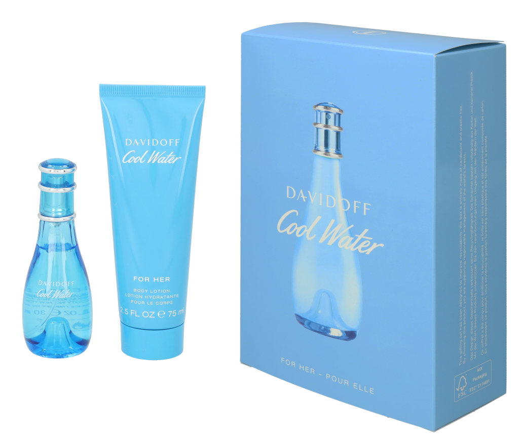 Davidoff Cool Water Woman Gavesæt 105 ml