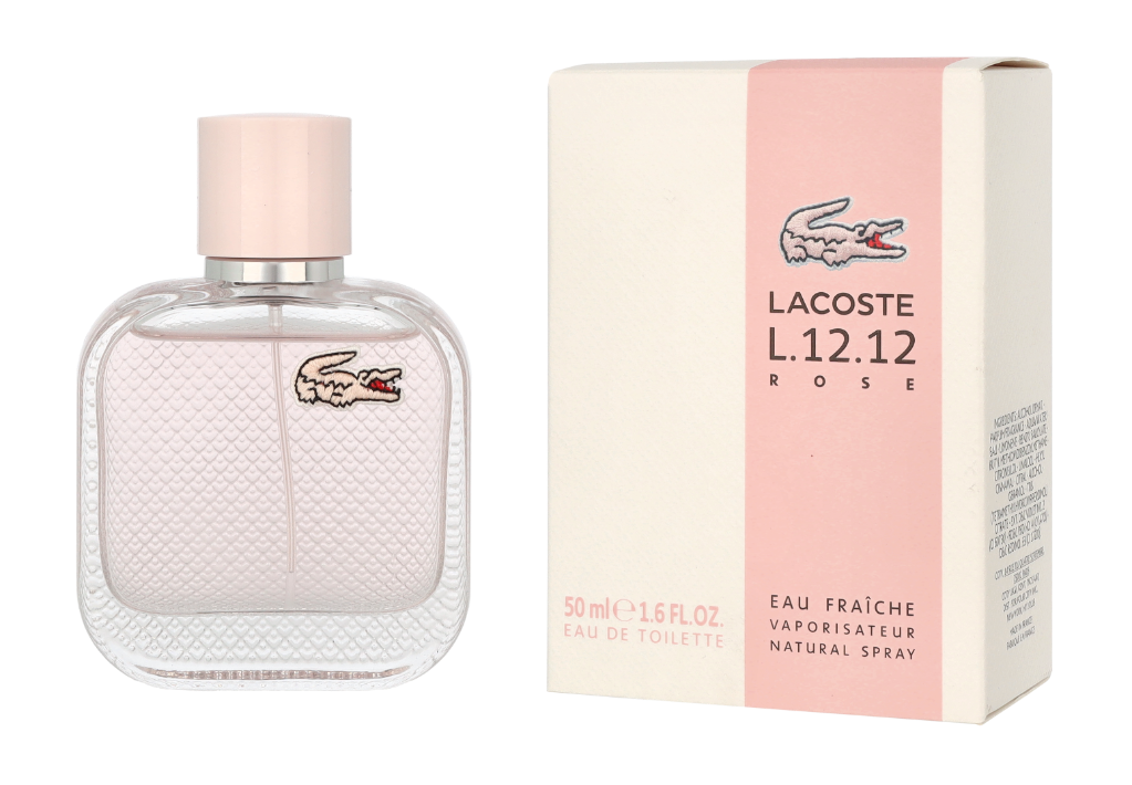 Lacoste L.12.12 Rose Eau Fraiche Edt Spray 50 ml